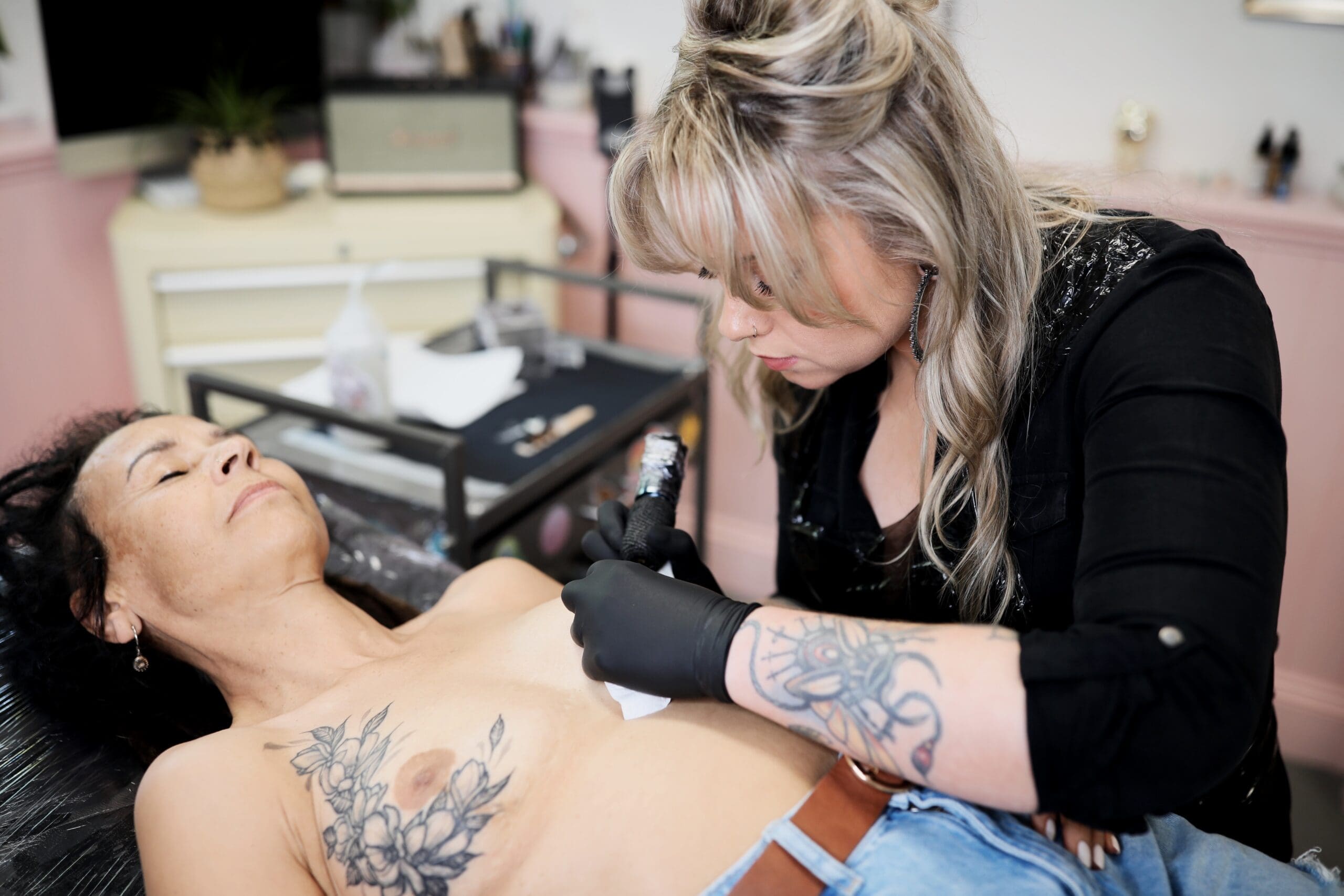 Breast Cancer Tattoos: Choosing a tattoo design after mastectomy surgery.
